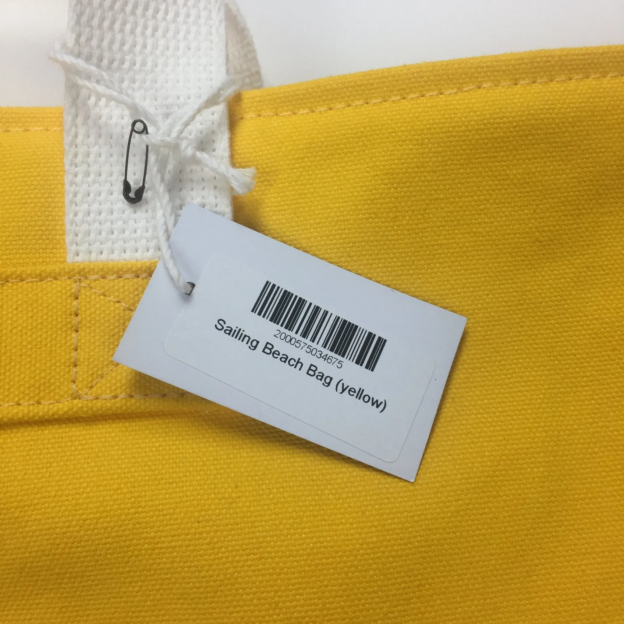 Noah - Yellow Canvas Holdall Bag