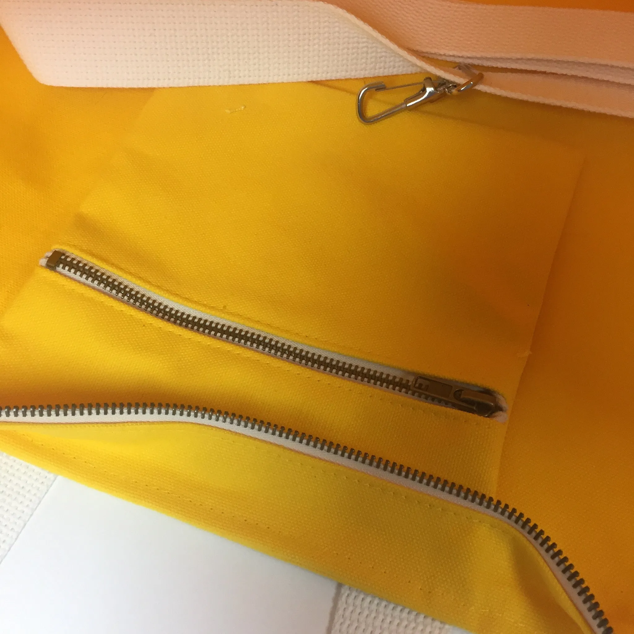 Noah - Yellow Canvas Holdall Bag