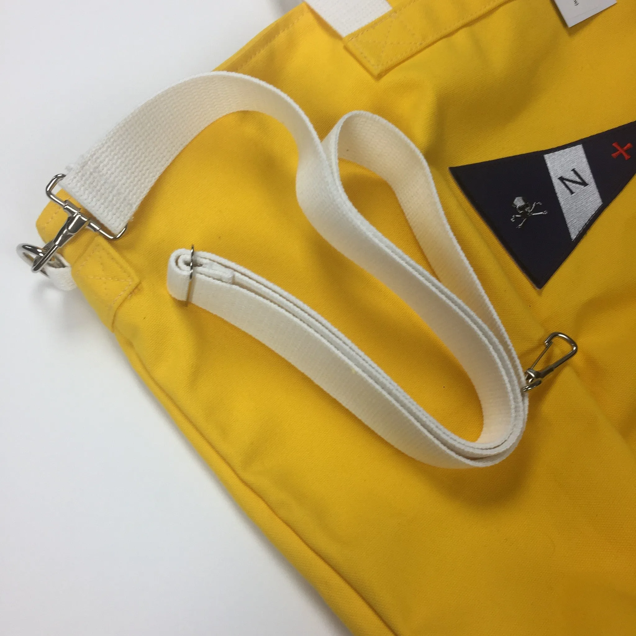 Noah - Yellow Canvas Holdall Bag