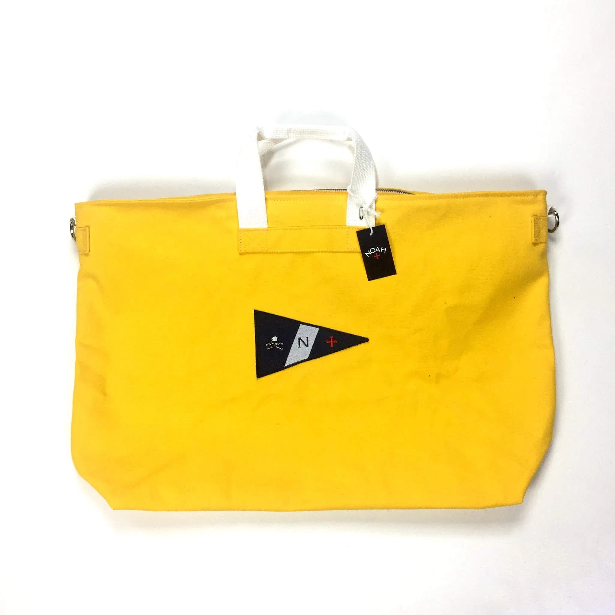 Noah - Yellow Canvas Holdall Bag
