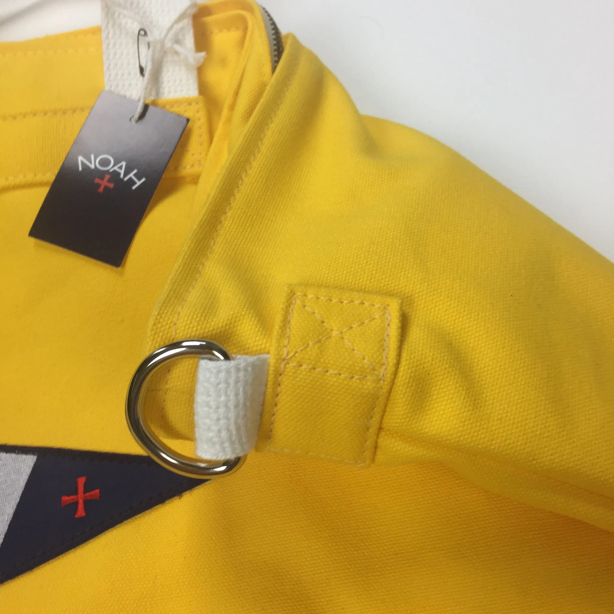 Noah - Yellow Canvas Holdall Bag