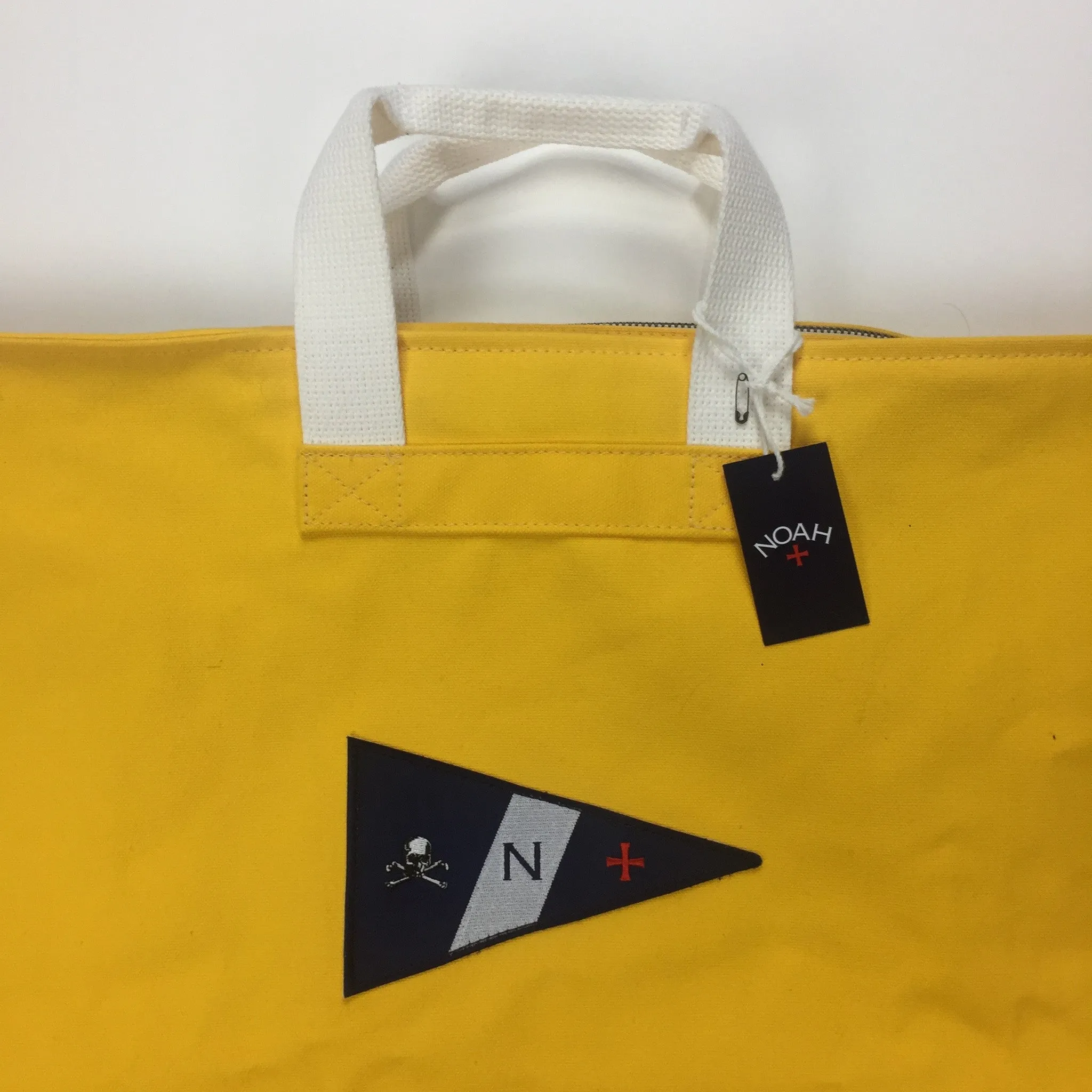 Noah - Yellow Canvas Holdall Bag