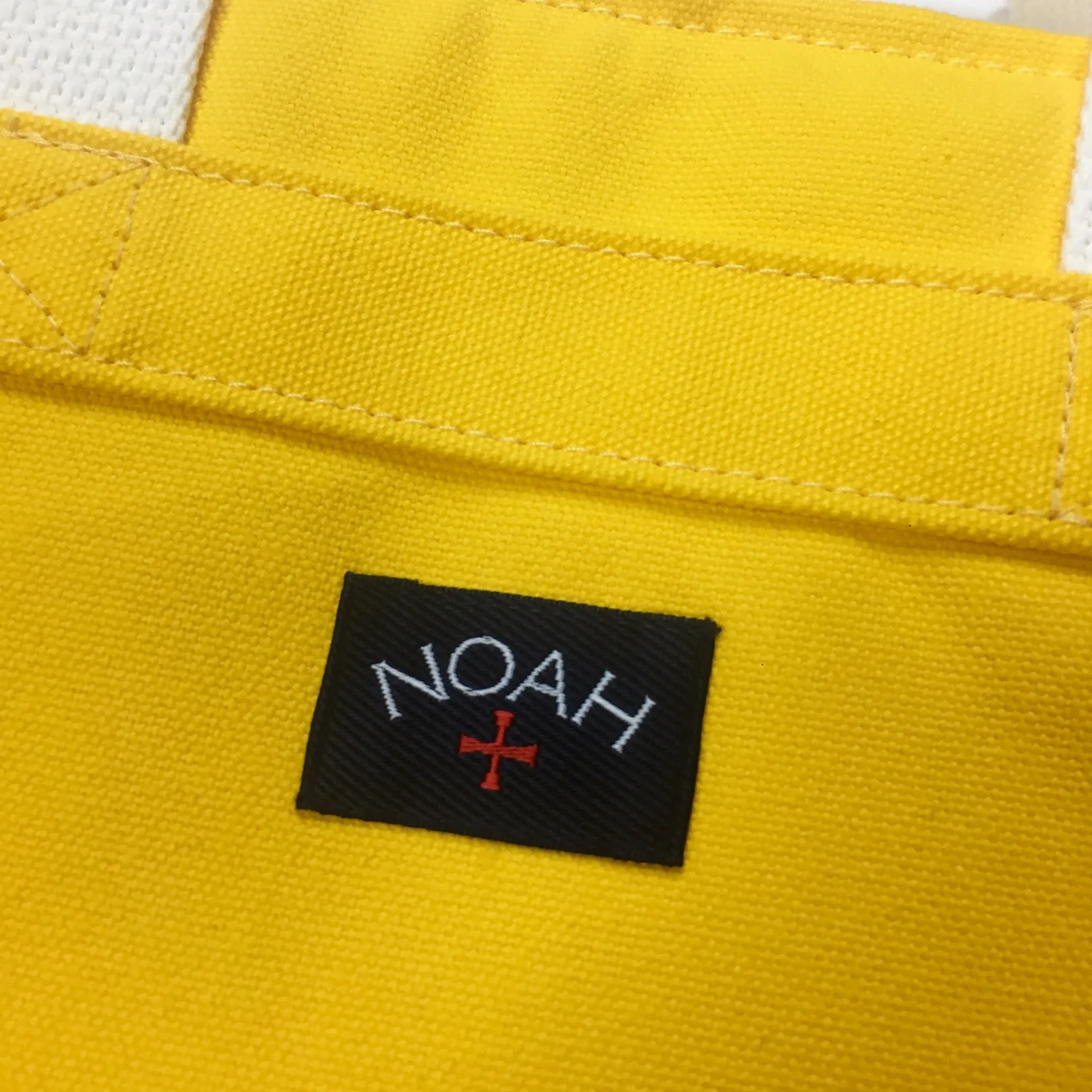 Noah - Yellow Canvas Holdall Bag