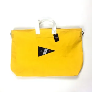 Noah - Yellow Canvas Holdall Bag