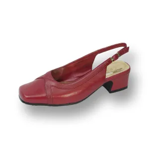 PEERAGE Tessa Women's Wide Width Leather Dress Pumps