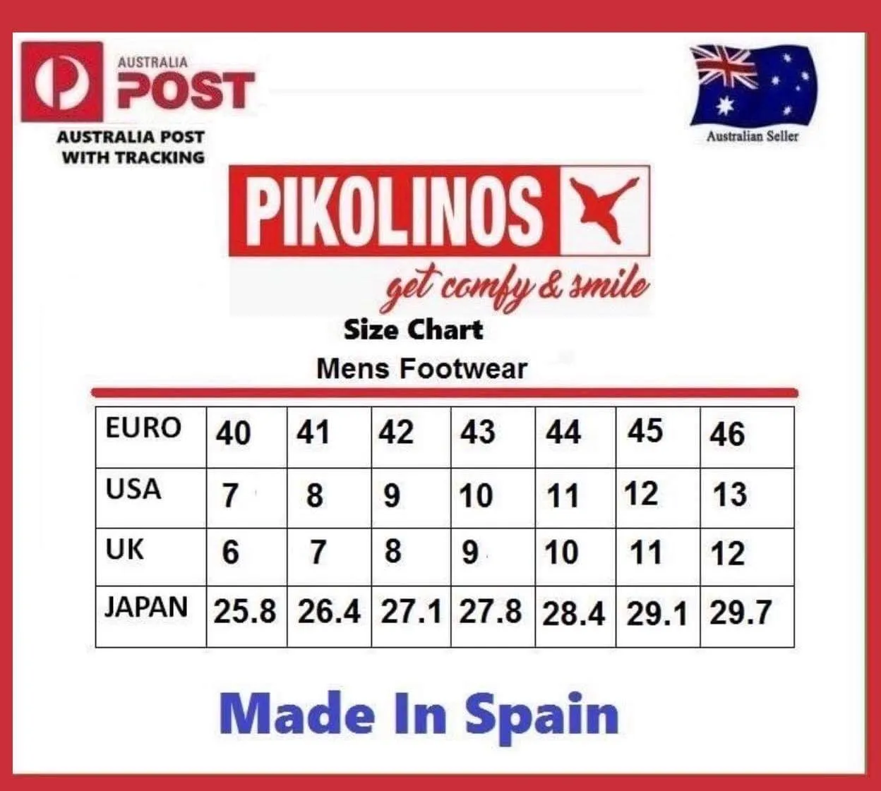 Pikolinos M7J-3148 Black Mens Double Buckle Monk Made In Spain