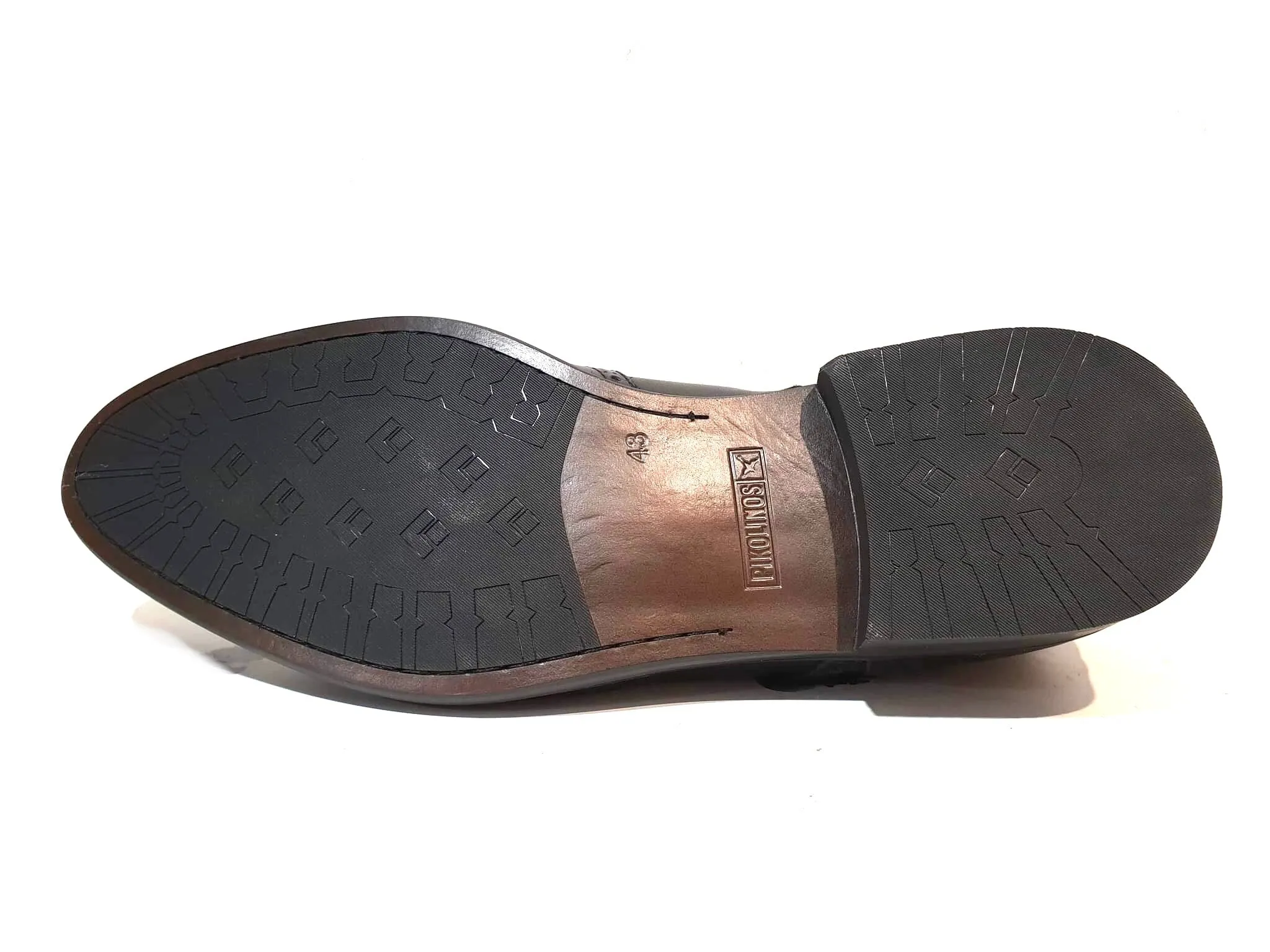 Pikolinos M7J-3148 Black Mens Double Buckle Monk Made In Spain