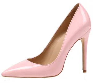 Pink Patent Leather 10cm 12cm 8cm 6cm High Heels Party Dress Stilettos Pumps