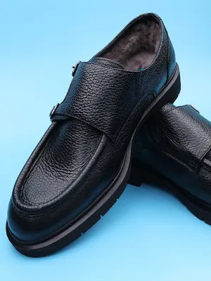 Plush Casual Formal Business Leather Shoes
