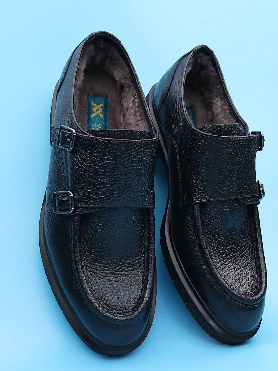 Plush Casual Formal Business Leather Shoes