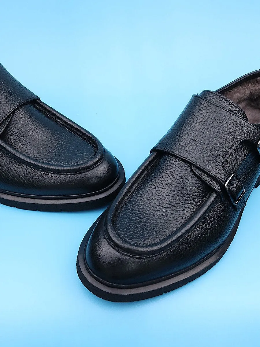 Plush Casual Formal Business Leather Shoes