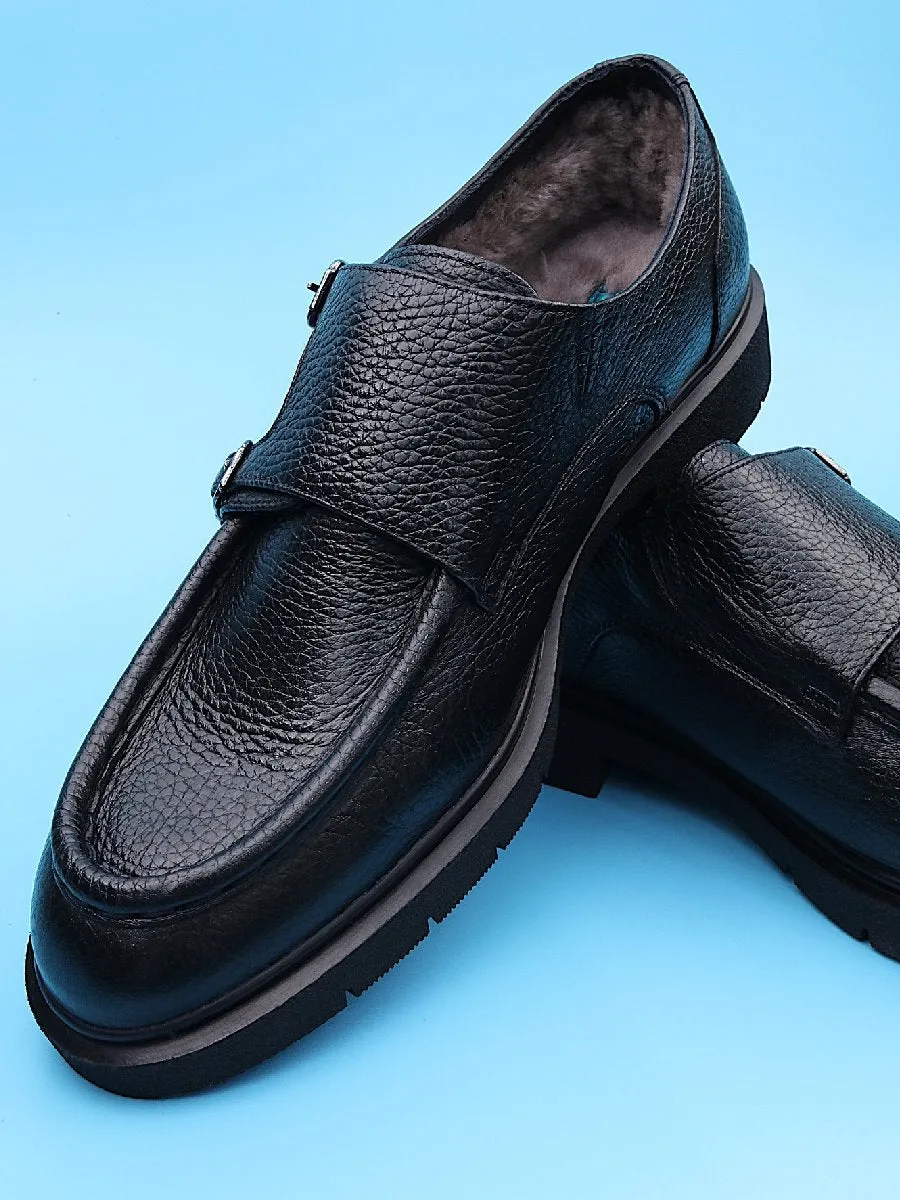 Plush Casual Formal Business Leather Shoes