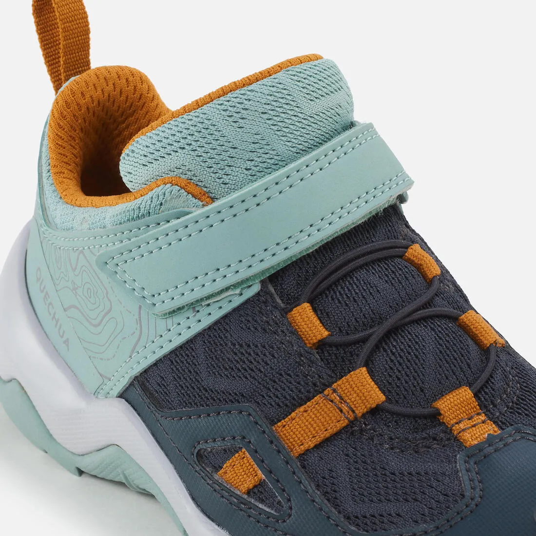 Quechua Crossrock Kid's Hiking Shoes - Low - Rip-tab