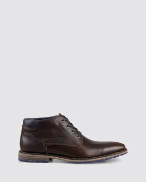RATIONAL DRESS SHOES BROWN LEATHER
