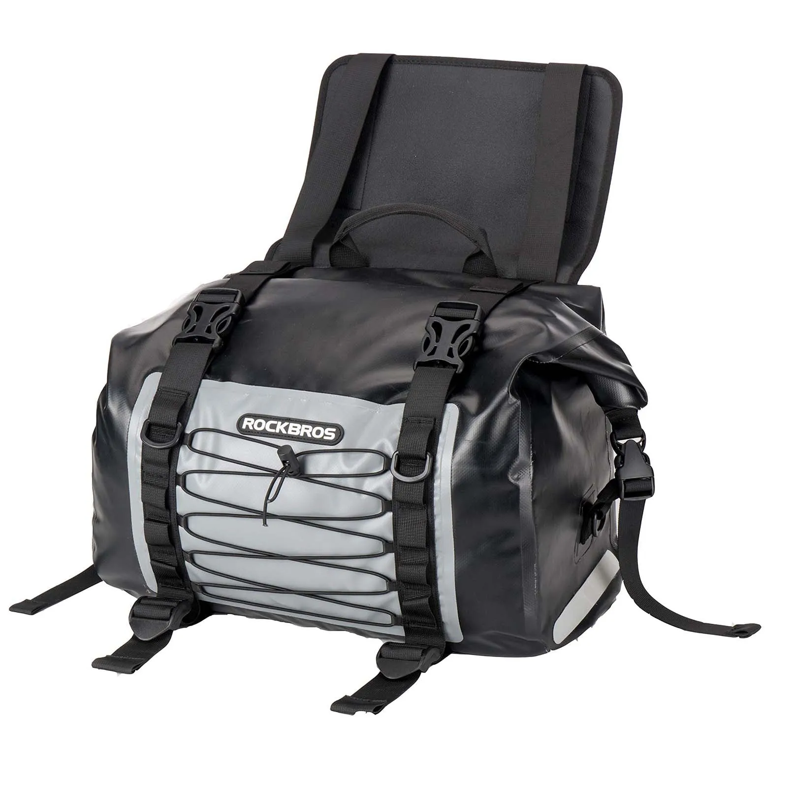ROCKBROS Motorcycle Pannier Bag Waterproof Luggage Saddle Bag 2 Packs