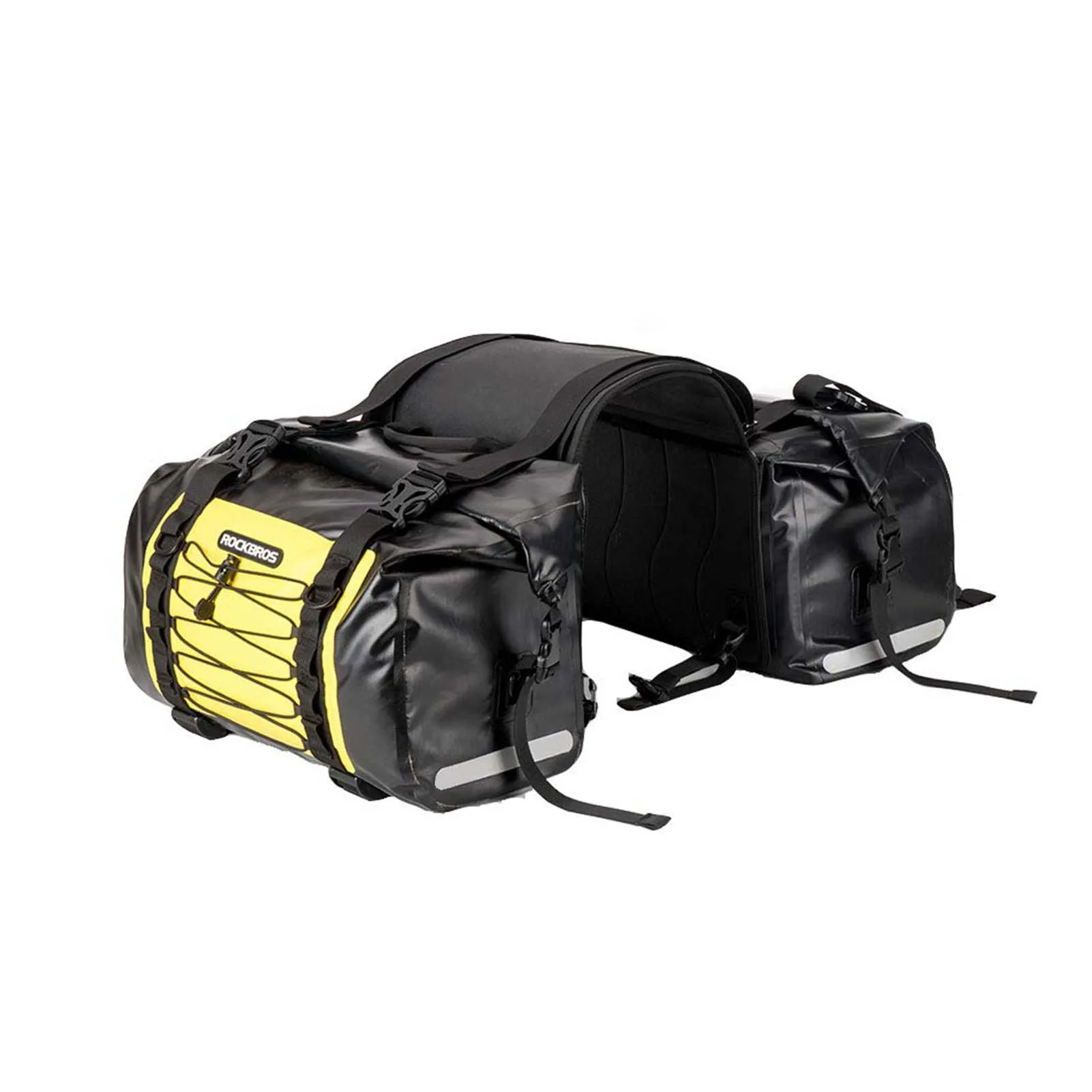 ROCKBROS Motorcycle Pannier Bag Waterproof Luggage Saddle Bag 2 Packs