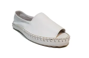 Sala Europe Flex White Slip On Open Toe Made In Turkey