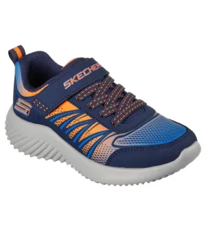 Skechers Boys Navy Runner Bounder - Zatic 403737L