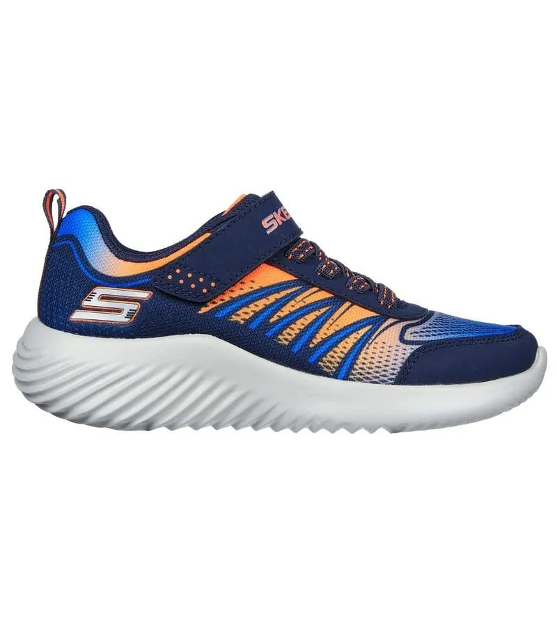 Skechers Boys Navy Runner Bounder - Zatic 403737L