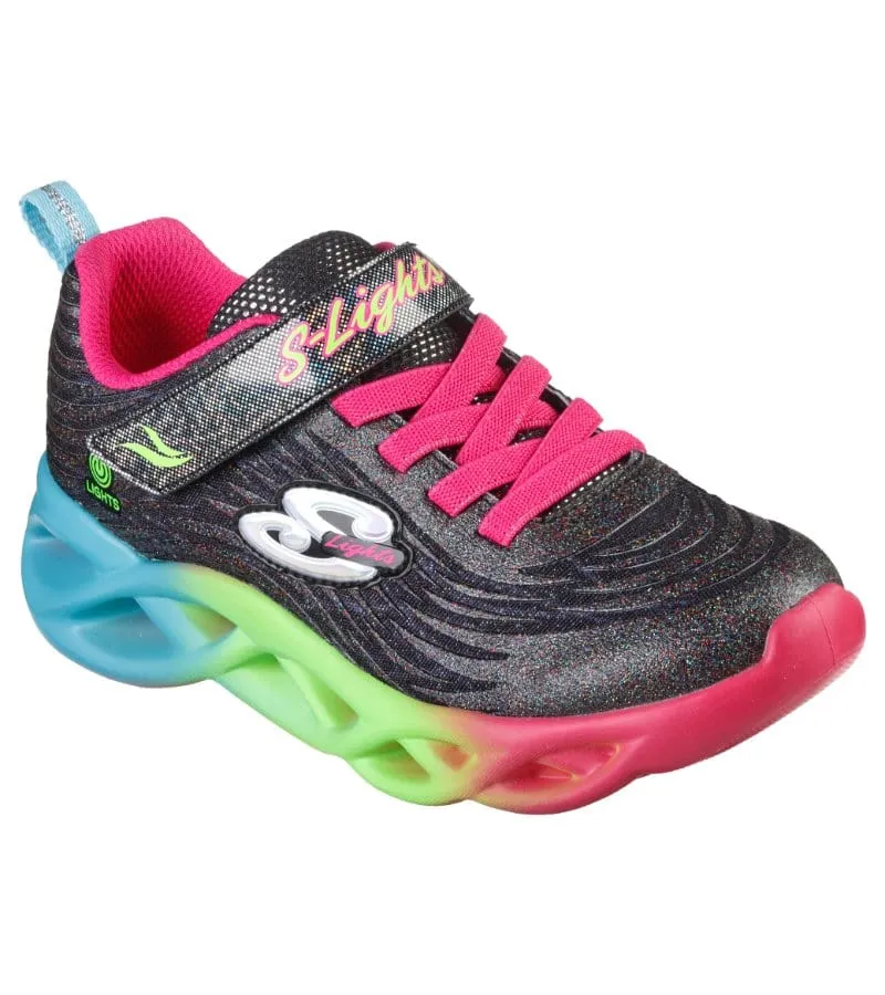 Skechers Girls Twisty Brights Light Up Runner - Colour Radiant 302325L