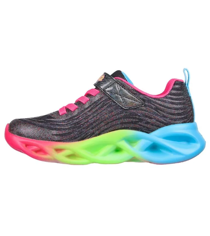 Skechers Girls Twisty Brights Light Up Runner - Colour Radiant 302325L