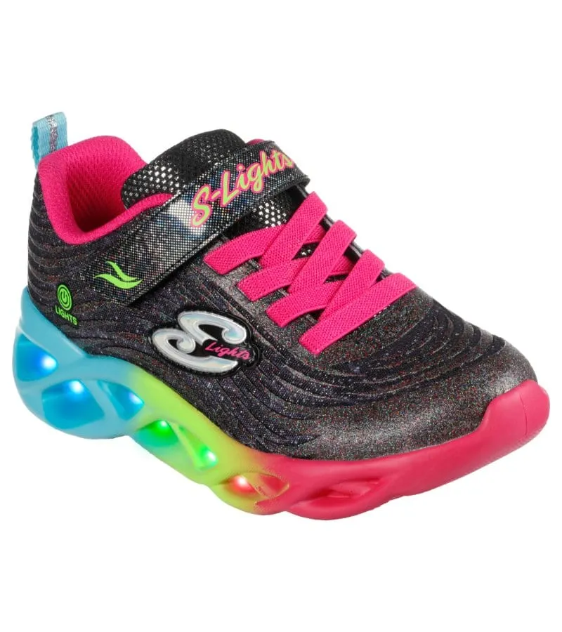 Skechers Girls Twisty Brights Light Up Runner - Colour Radiant 302325L