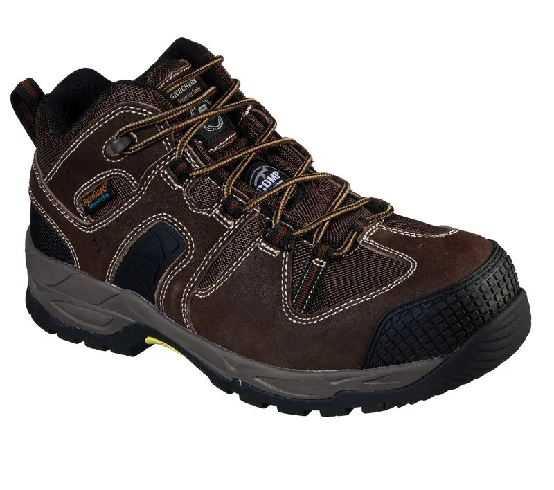 SKECHERS Men's Work Monter Composite Toe Waterproof 77538