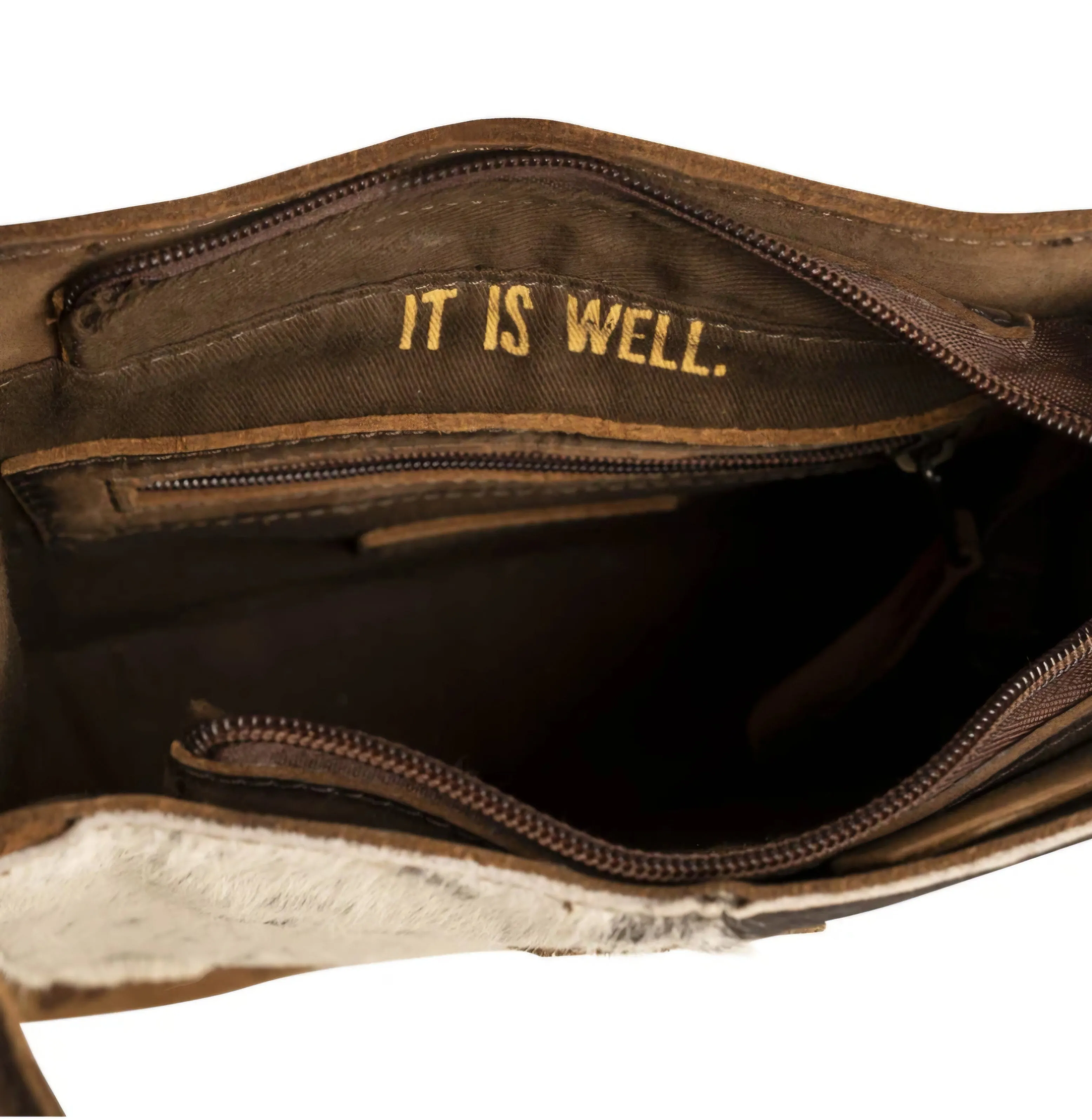 STS Cowhide Sugar Satchel #5763