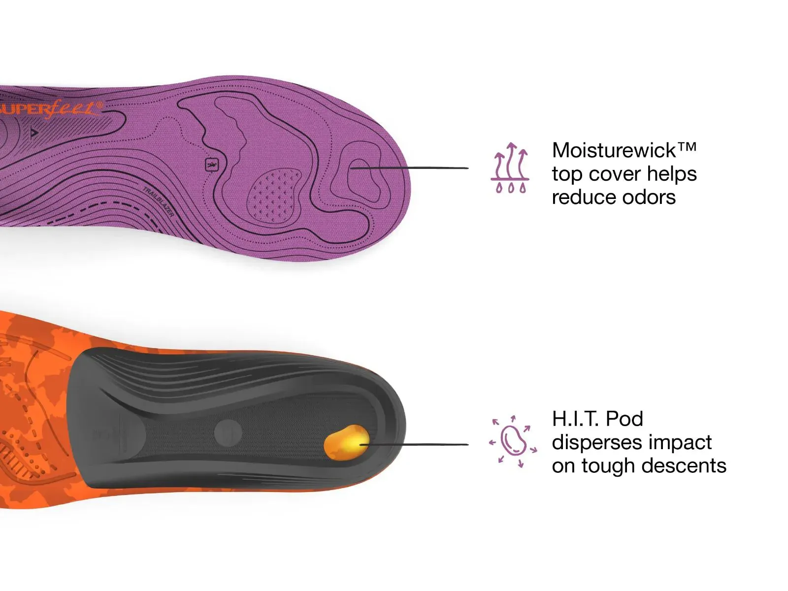 Superfeet Hike Support Insoles (Women's)