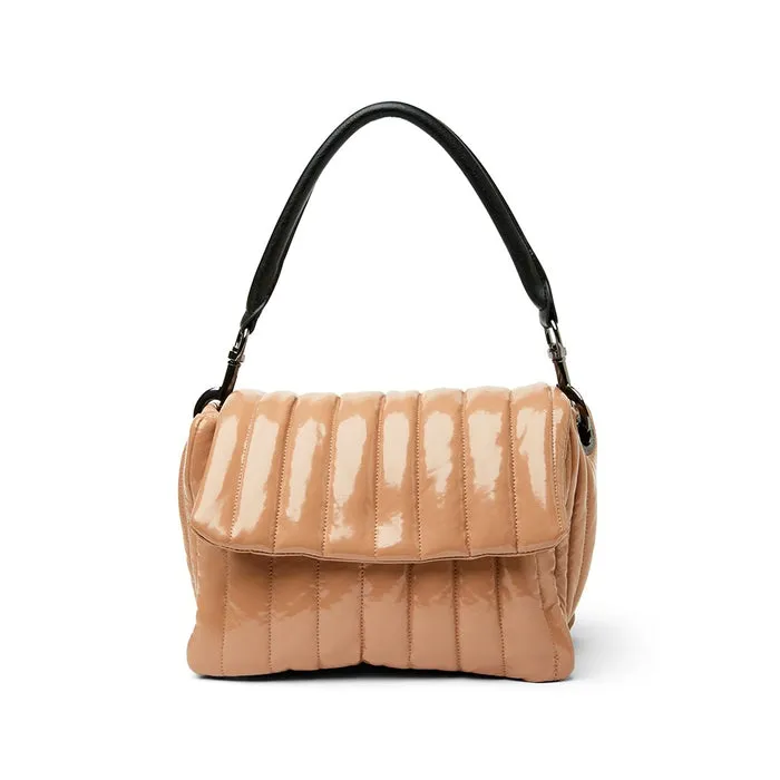 Think Royln - Bar Bag in Nude Patent