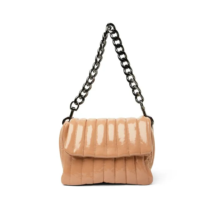 Think Royln - Bar Bag in Nude Patent