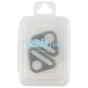 Triangle Ring 1in Antique Brass - 2pcs