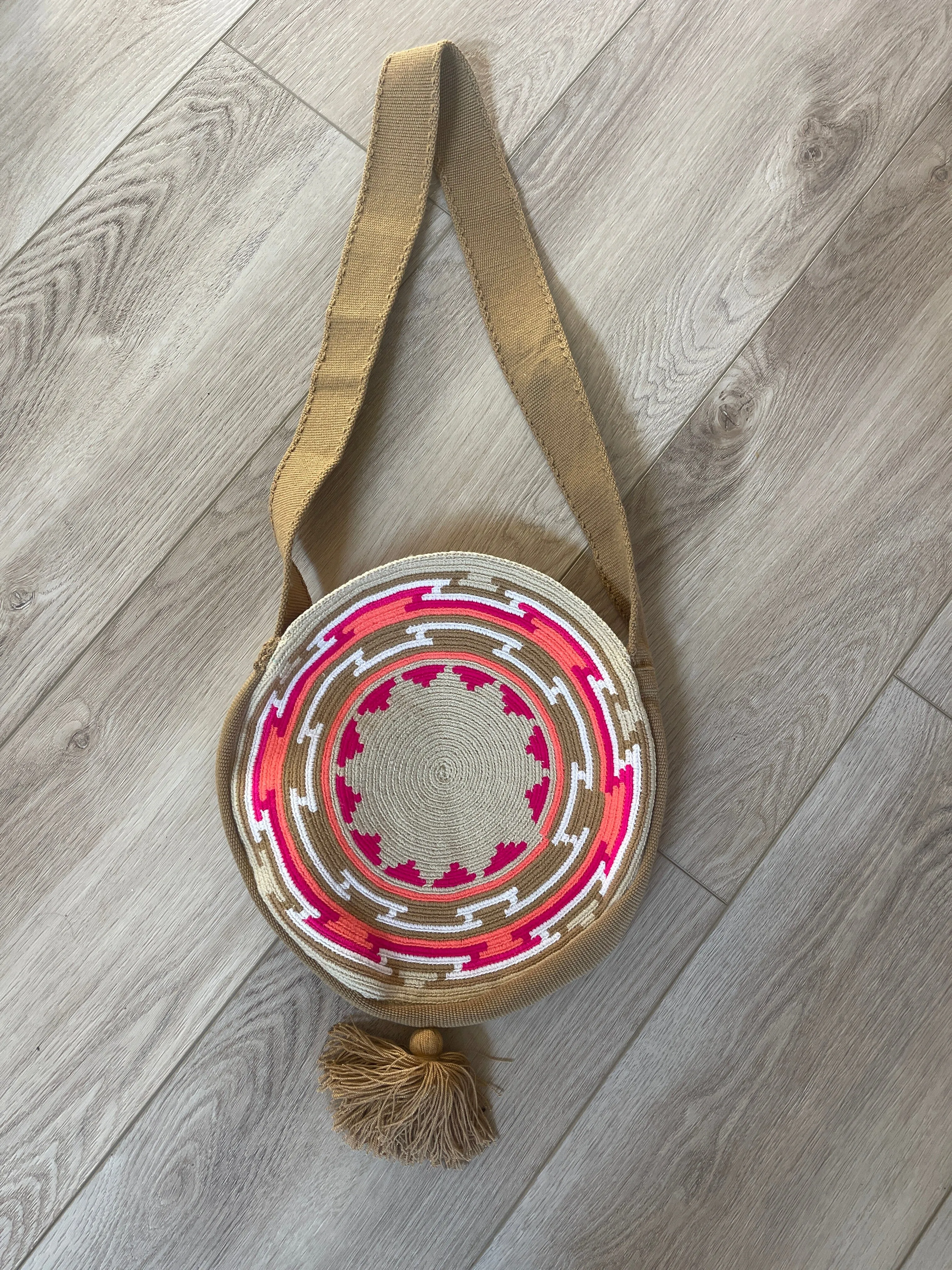 Tropical Vibes Purses | Summer Crossbody Handbag | Rounded L