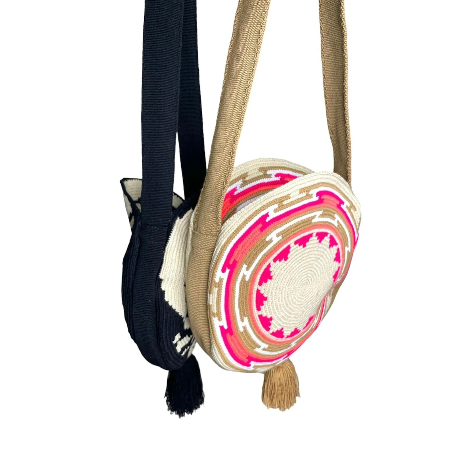 Tropical Vibes Purses | Summer Crossbody Handbag | Rounded L