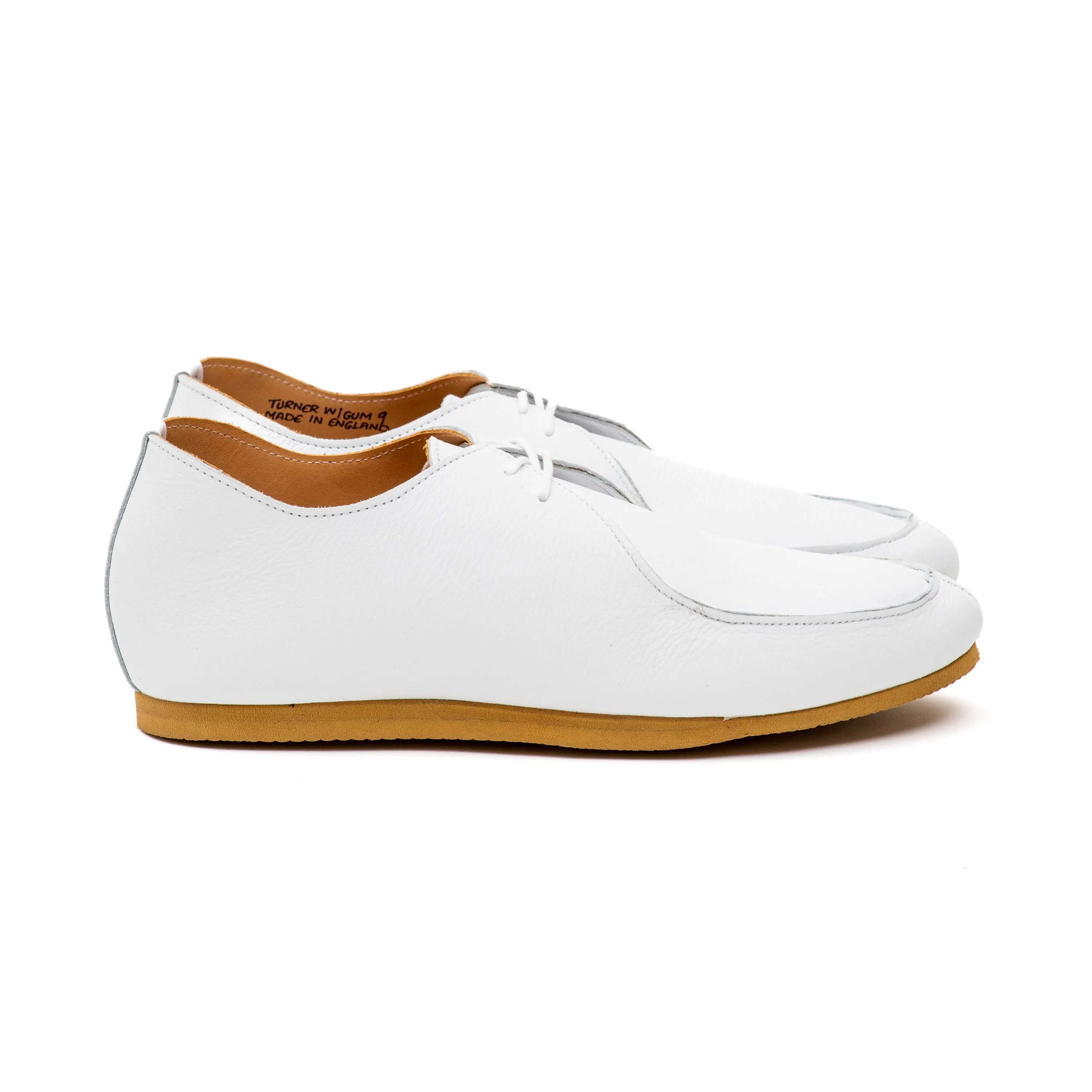 Turner Apron Shoe - White Calf