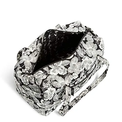 Vera Bradley Women's Signature Cotton Medium Travel Duffel Bag, Bedford Blooms, One Size