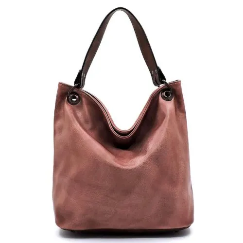 Vintage Spray Printed Bucket Bag