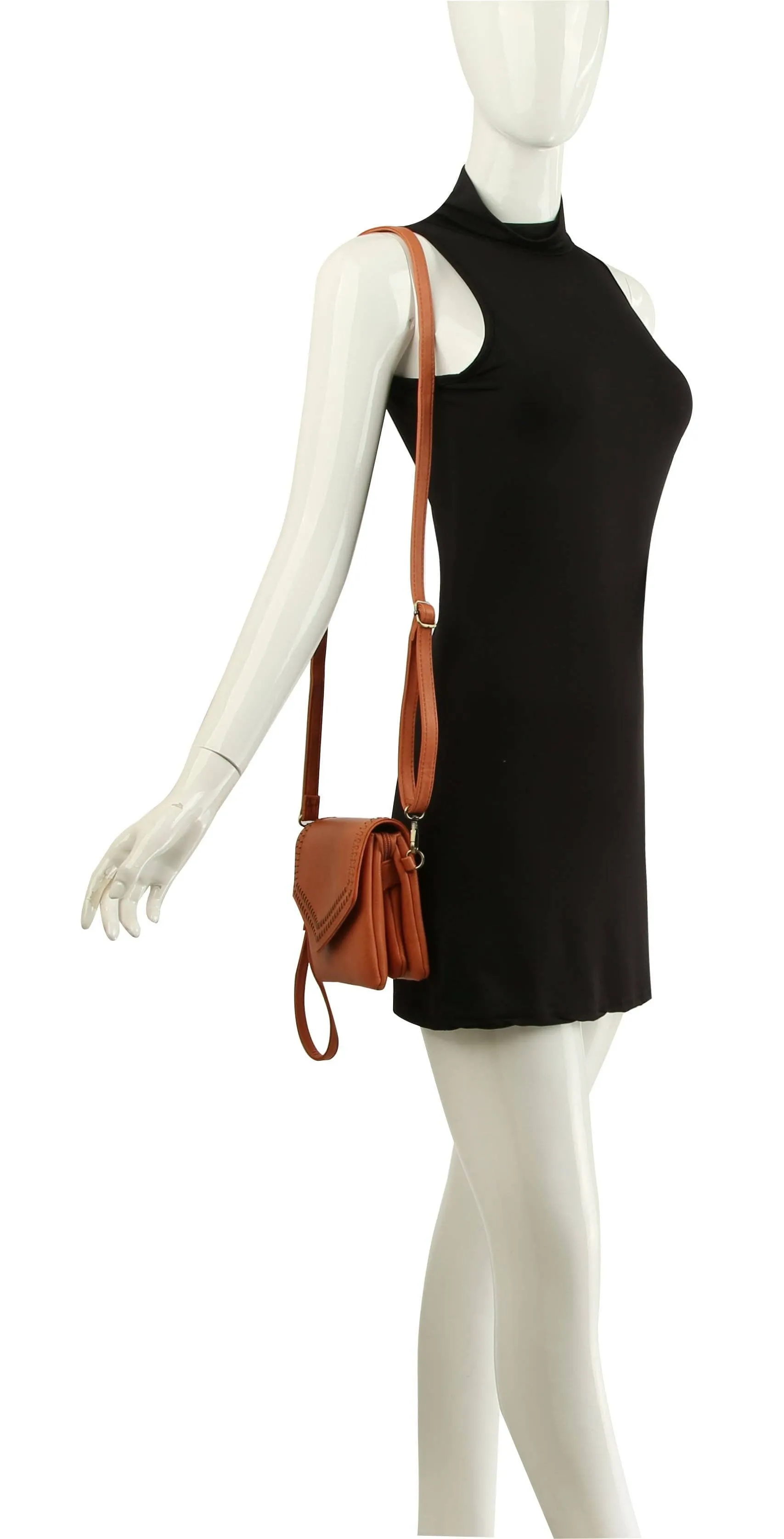 Weave Crossbody Purse Wristlet