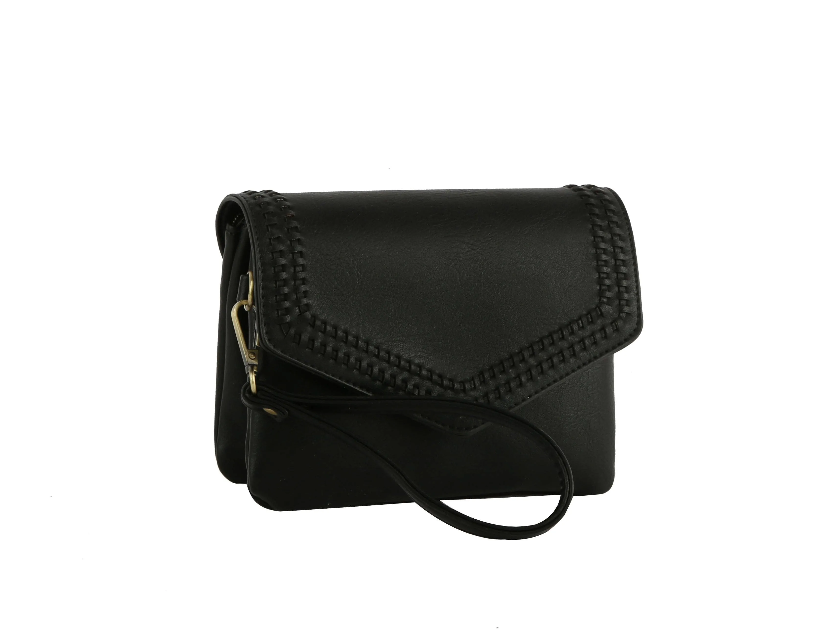 Weave Crossbody Purse Wristlet
