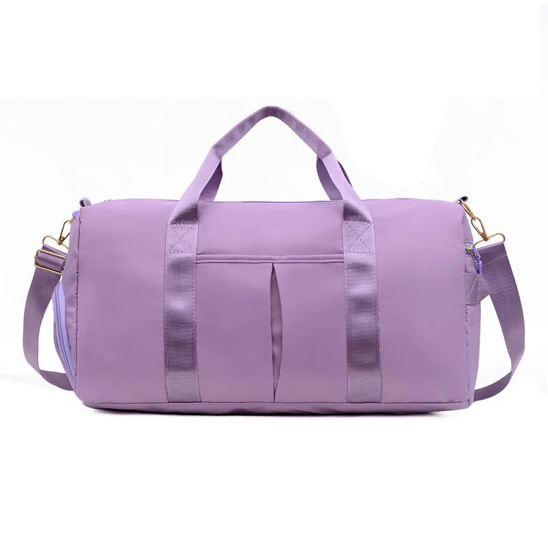 Wholesale Fitness Bags, Yoga Training Bags, Large Capacity Folding Nylon Travel Bag
