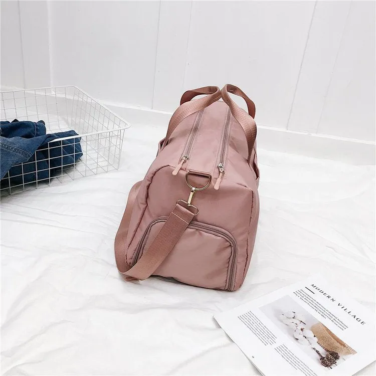 Wholesale Fitness Bags, Yoga Training Bags, Large Capacity Folding Nylon Travel Bag