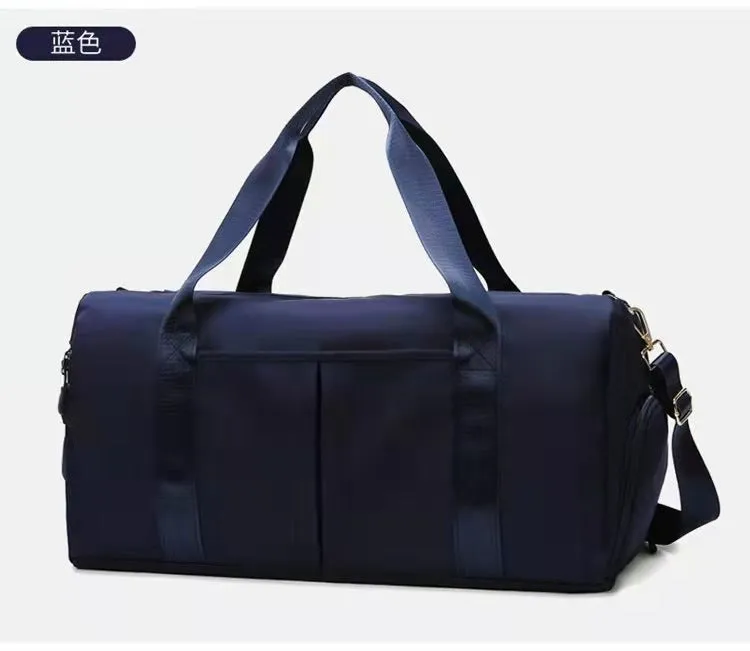 Wholesale Fitness Bags, Yoga Training Bags, Large Capacity Folding Nylon Travel Bag
