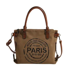 Wholesale Versatile Large Capacity Japanese Trendy Brand Letter Simple Shoulder Bags