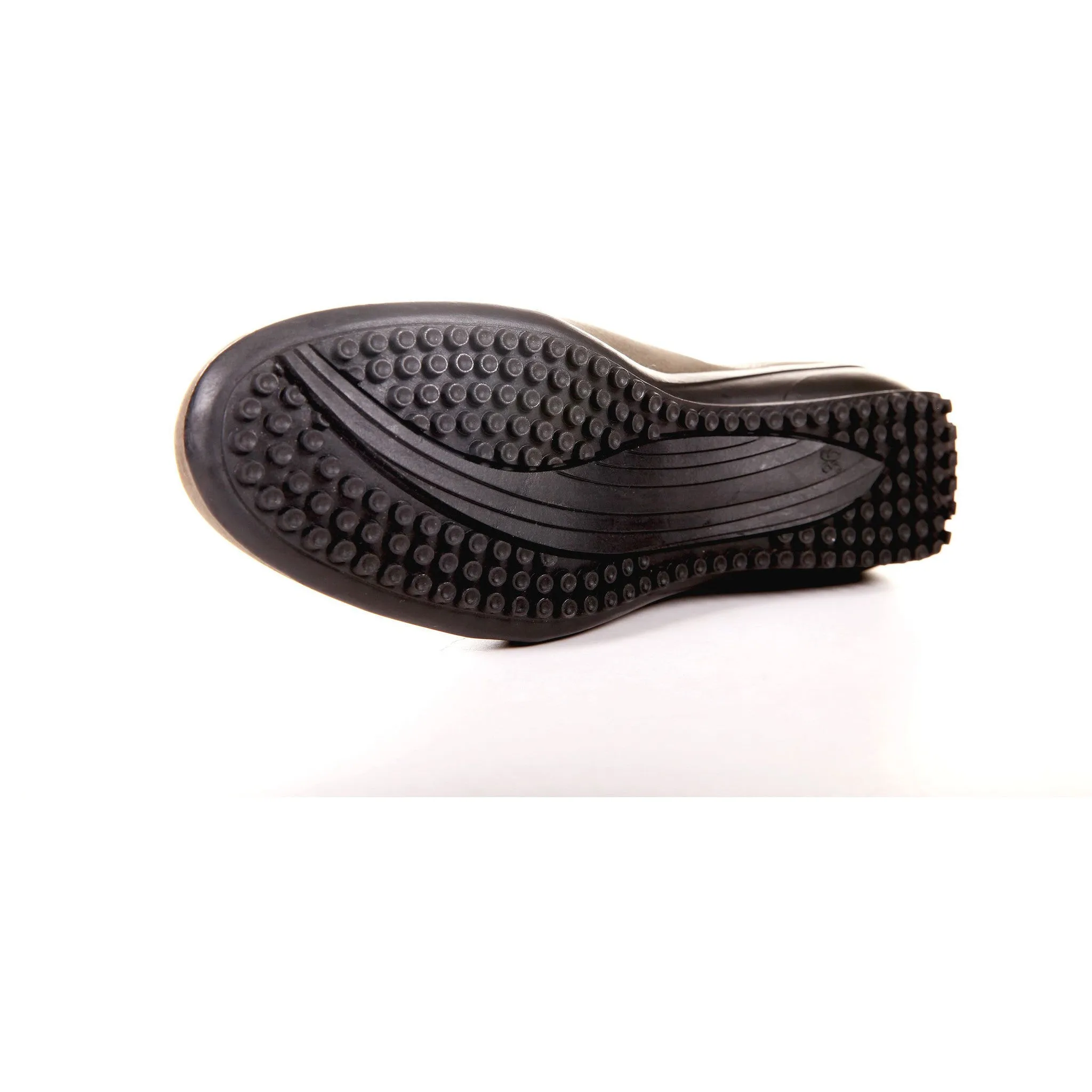 Women's Nubuck Samia Original Leather Black Boots by ENAAF #CRSC2009BLK