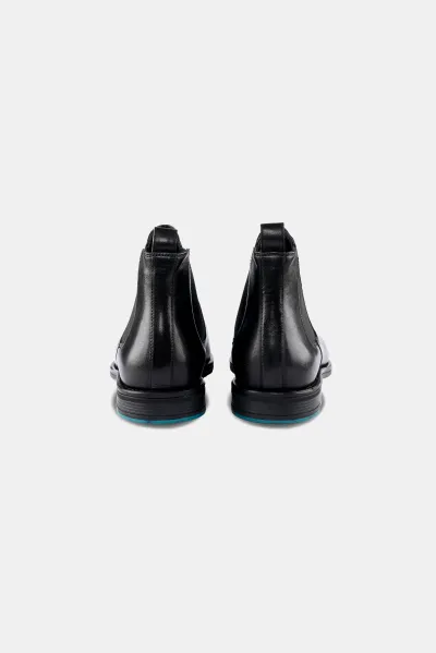 Yago Gusset Dress Shoes - Black
