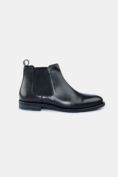 Yago Gusset Dress Shoes - Black
